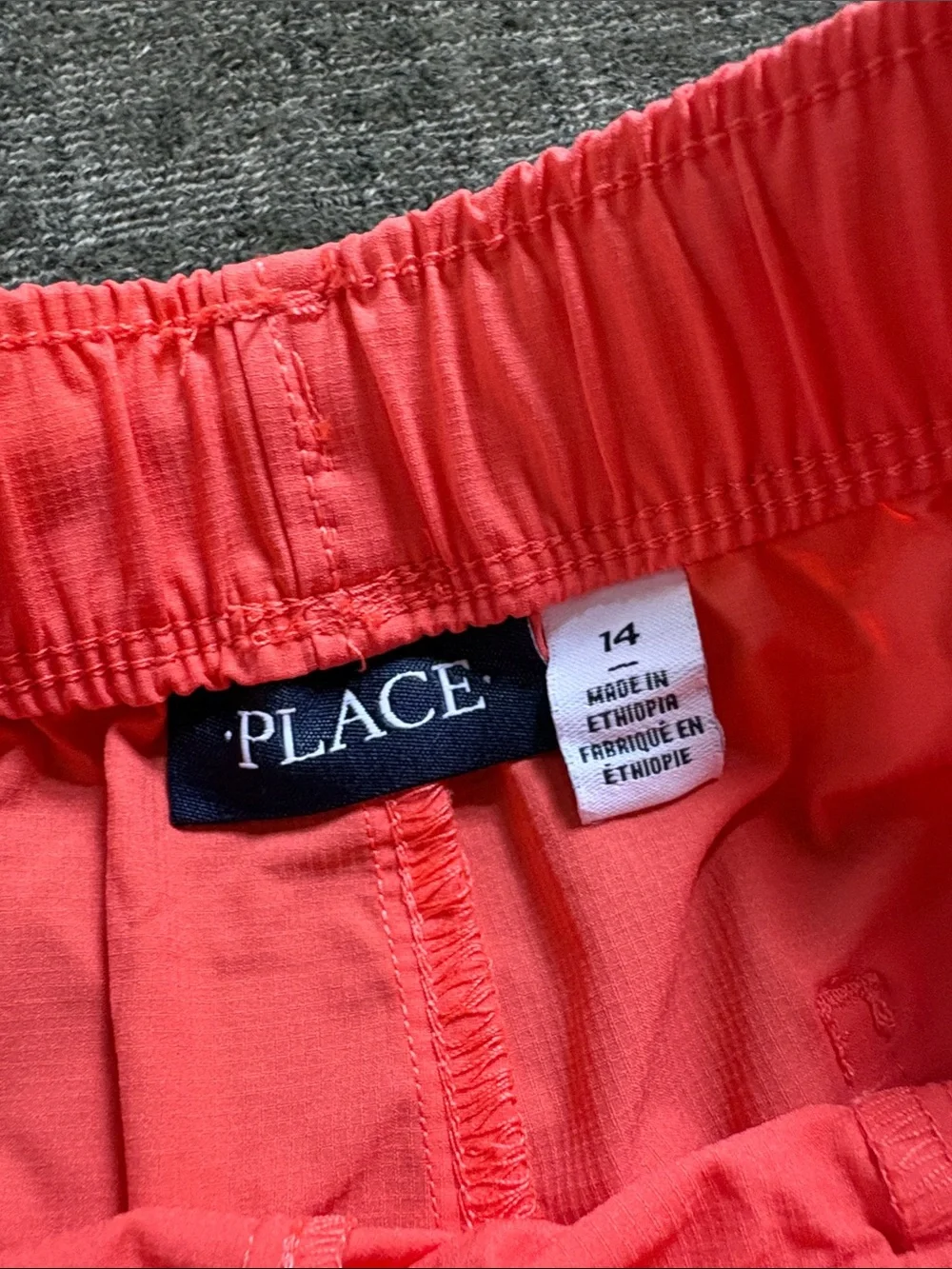 The Children's Place Bright Coral Elastic-Waist Kids' Shorts